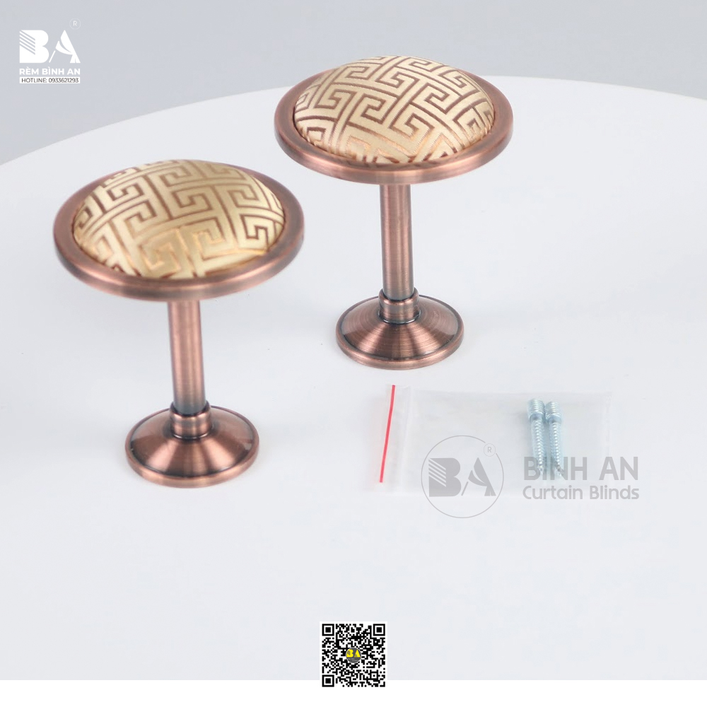 Núm Vén Rèm Cửa NV02 – Phụ Kiện Cột Rèm Cao Cấp